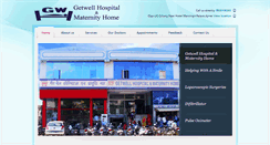 Desktop Screenshot of getwellhospitalajmer.com